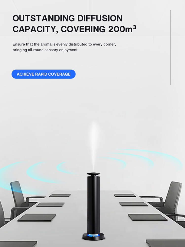Home Fragrance Diffuser Electric - NAMASTE 200m3 distributeur d'odeur électrique intelligent
