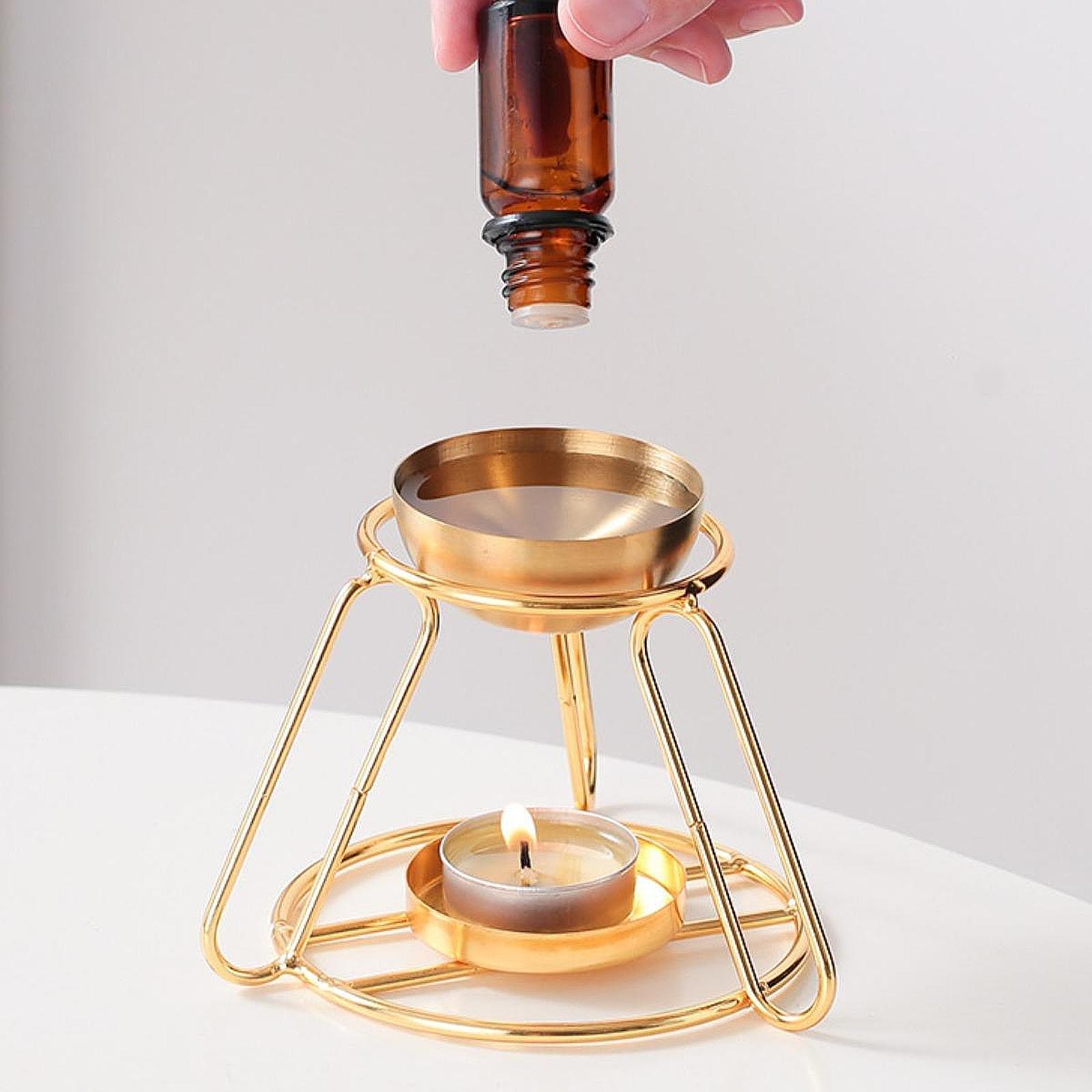 Home Fragrance Oil Burner - Brûleur d'huiles essentielles, diffuseur d'arômes, chauffe-parfum,