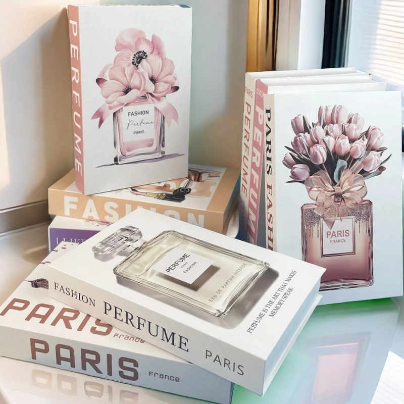 Home Fragrance Luxury - Livres décoratifs de parfum à la