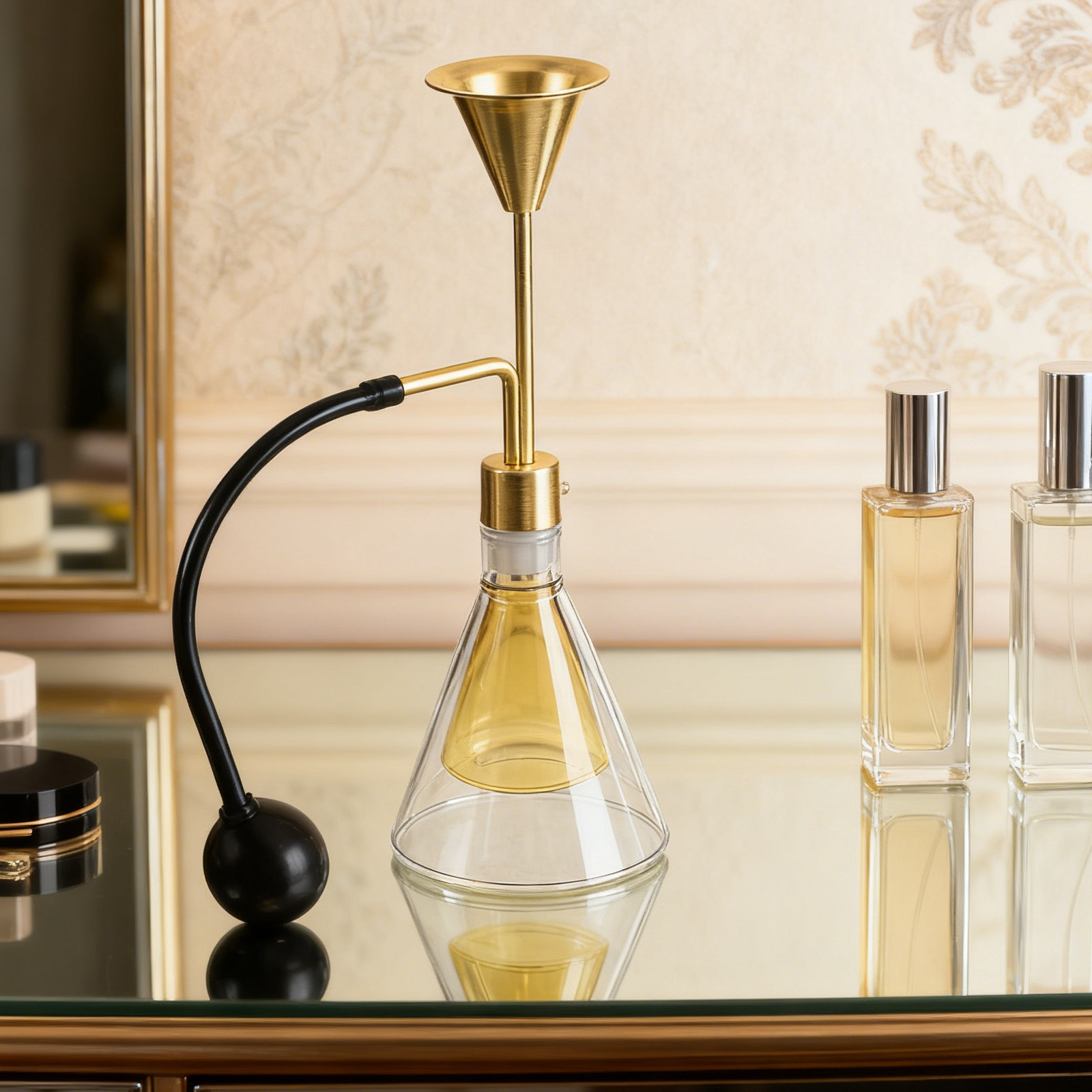 Home Fragrance Us - Flacon en verre à double paroi