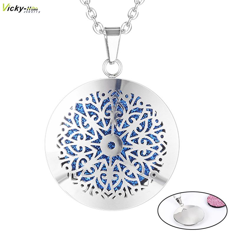 Diffuser Necklace Locket - Nouveau Simple aromathérapie diffuseur d'huile essentielle