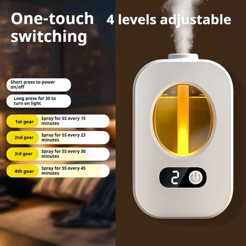 Home Fragrance Luxury - Humidificateur USB automatique, diffuseur d'huiles essentielles,