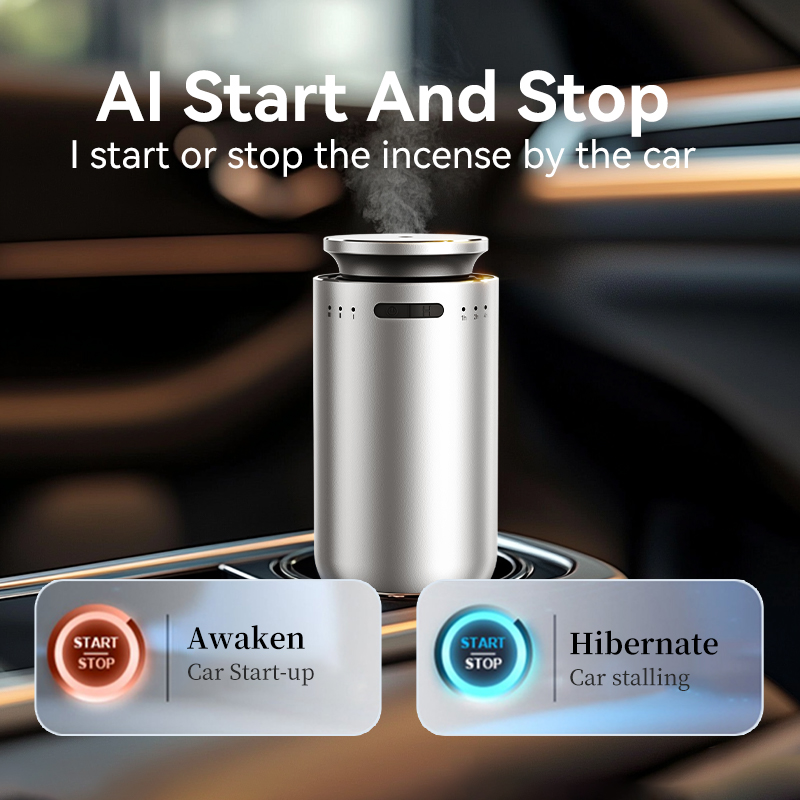 Home Fragrance Diffuser Electric - Diffuseur de voiture portable pour huiles
