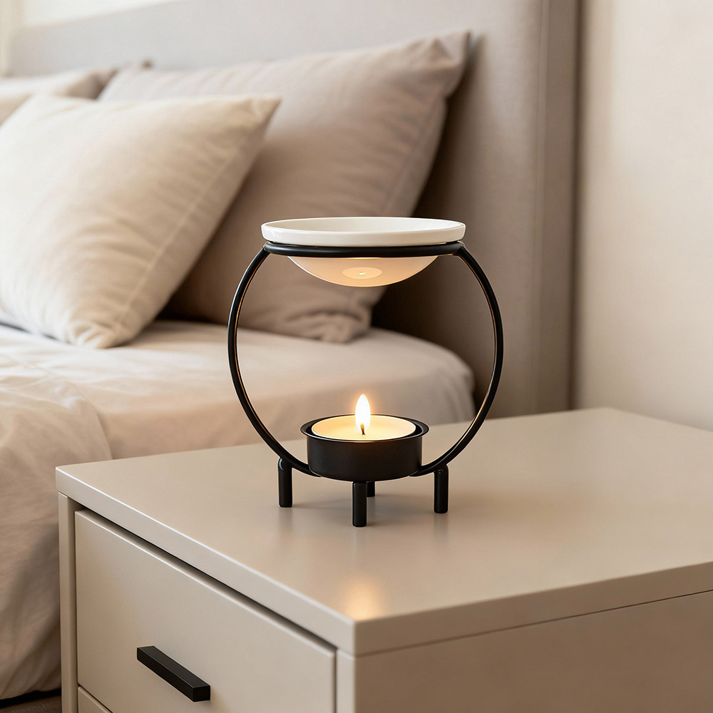 Home Fragrance Oil Burner - Support de bougie aromatique créatif en