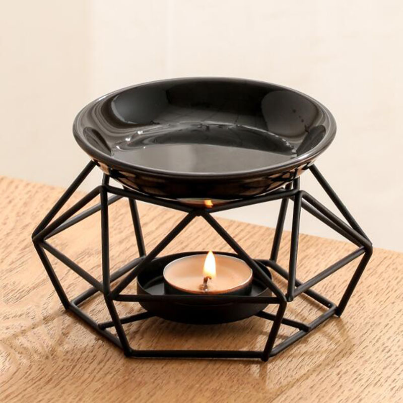 Home Fragrance Oil Burner - Filles en céramique en fer T1,