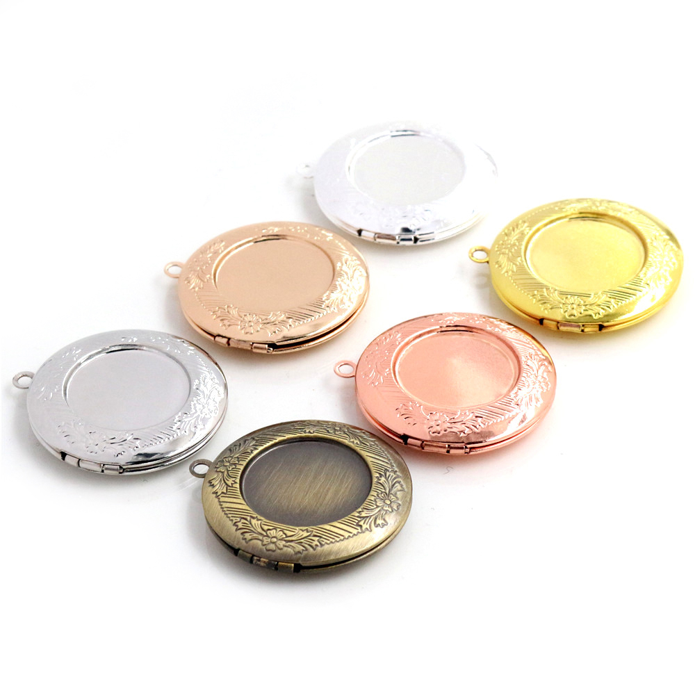 Diffuser Necklace Locket - Médaillon de Photo interne de 20mm,