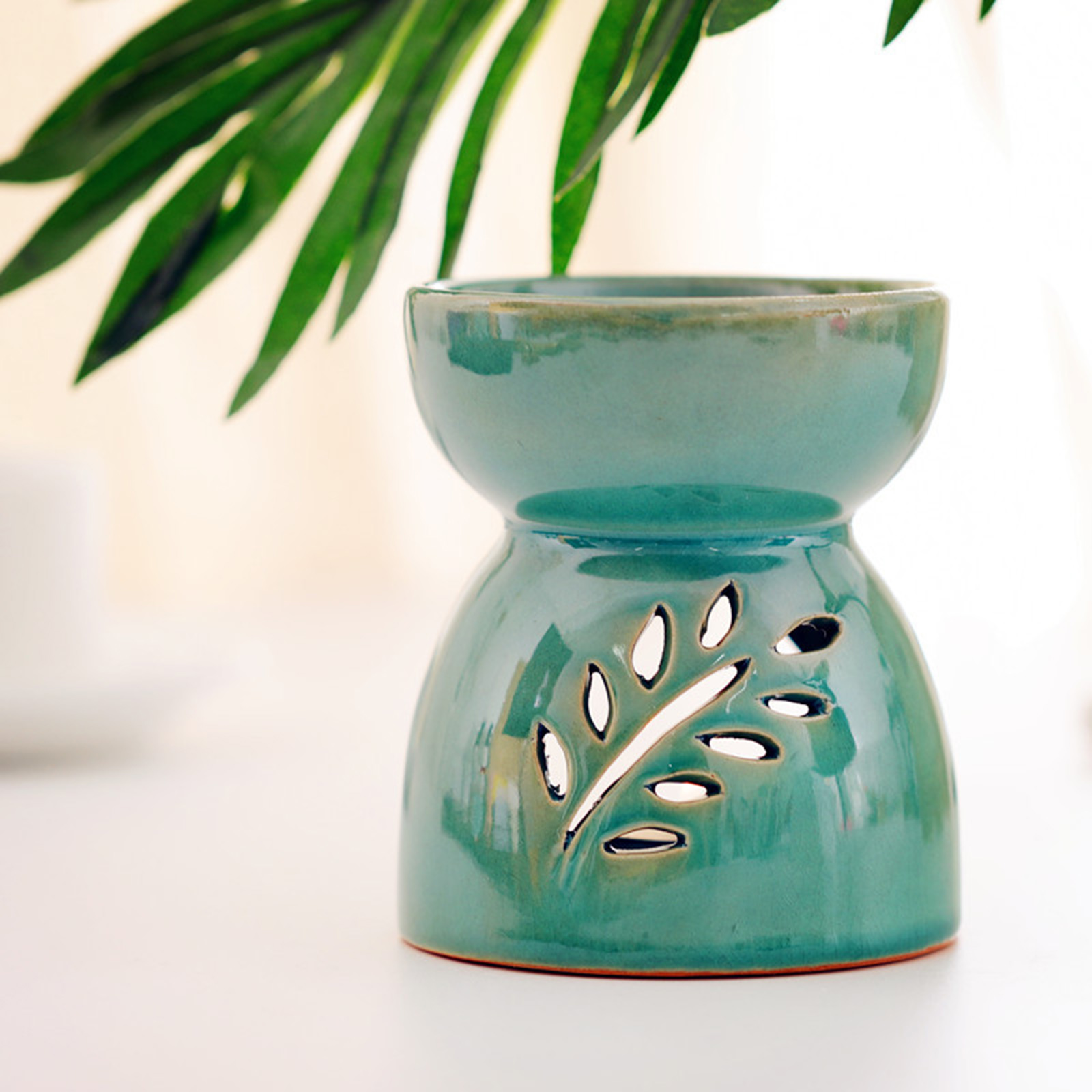 Porte-bougie chauffe-plat en c - Home Fragrance Oil Burner avis et prix