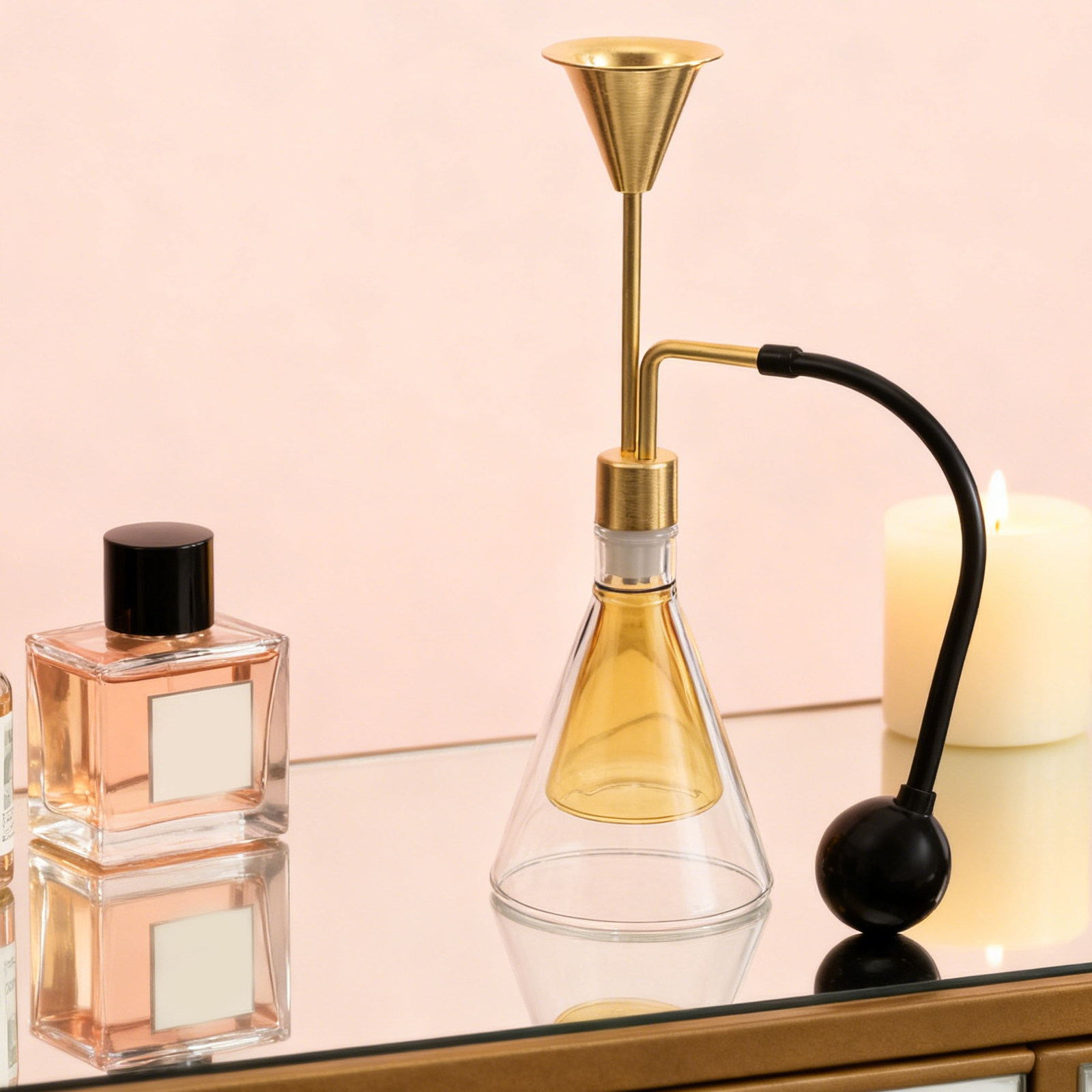 Flacon en verre à double paroi - Home Fragrance Us avis et prix