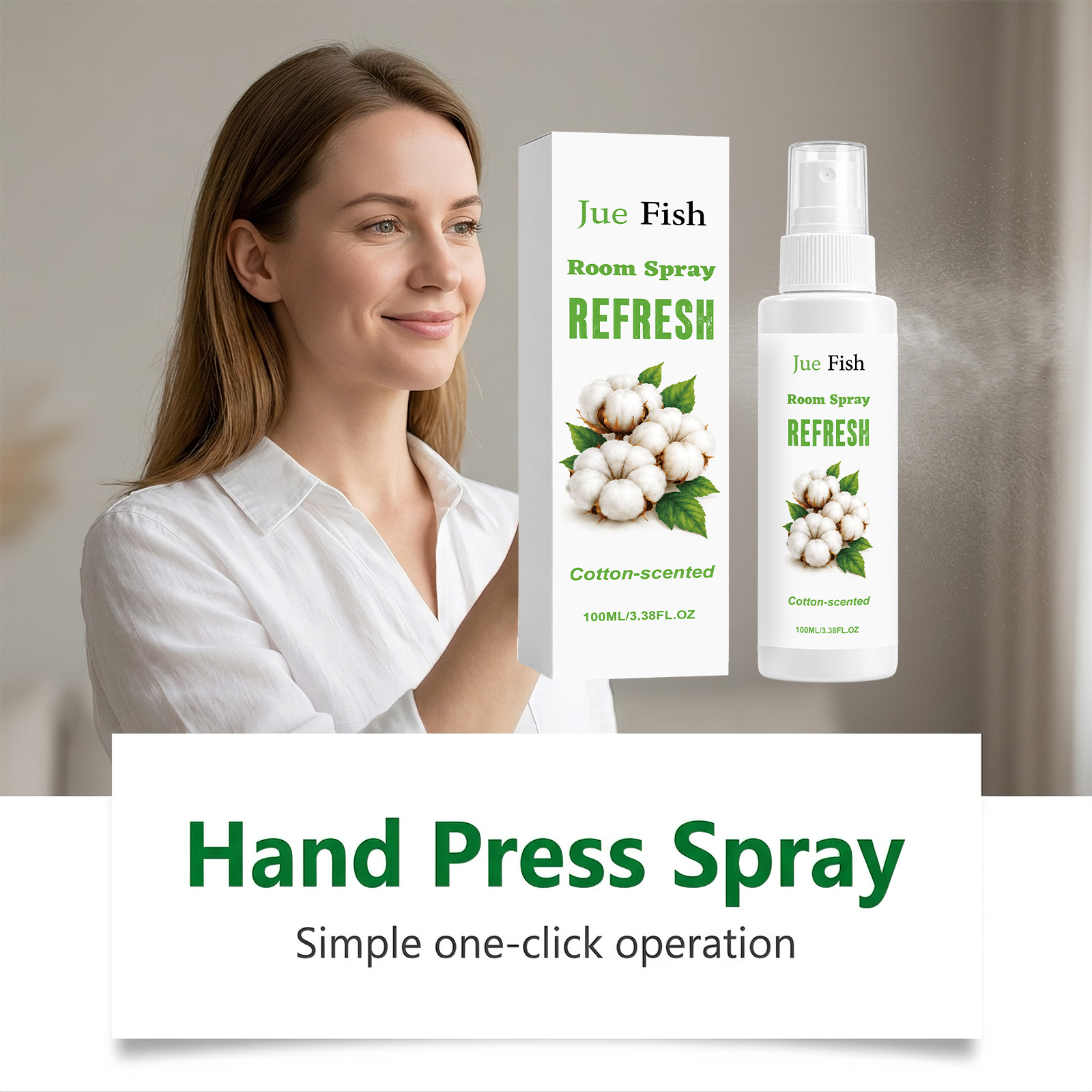 JUE FISH Spray d'ambiance, bru - Home Fragrance Mist avis et prix