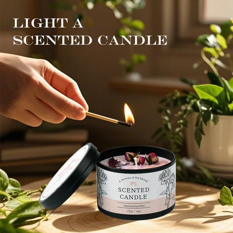 Bougie d'aromathérapie en cris - Home Fragrance Us avis et prix