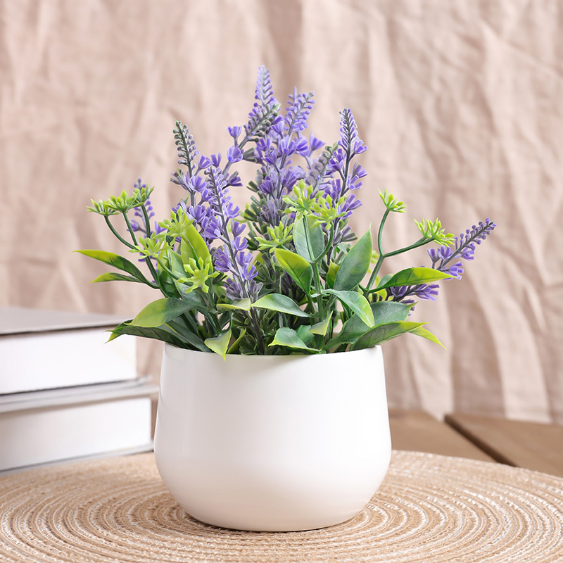 Pot de lavande de Simulation,  - Potpourri Dried Flower avis et prix