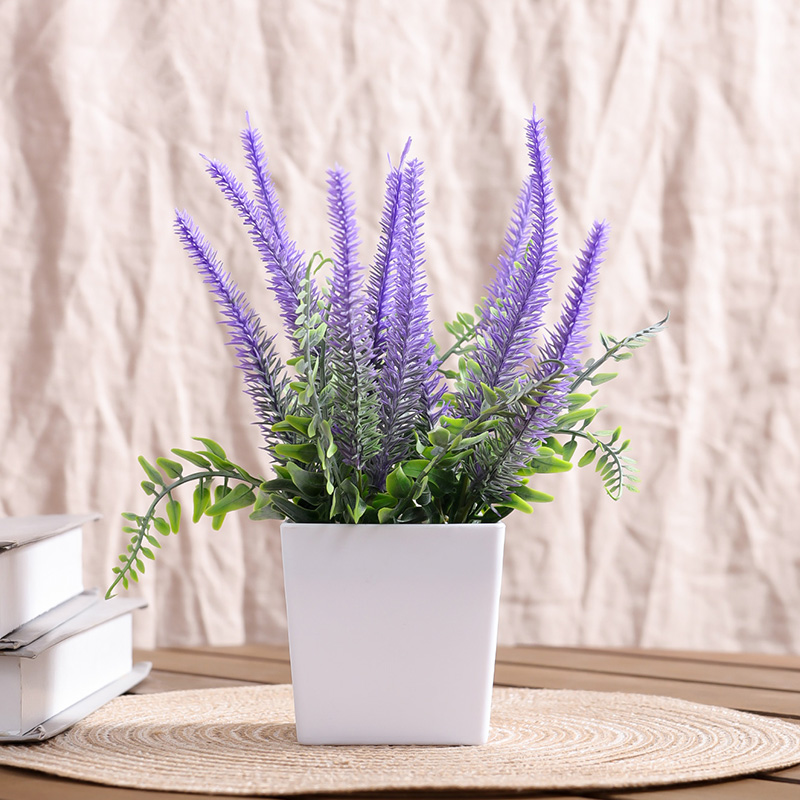 Pot de lavande de Simulation,  - Potpourri Dried Flower avis et prix