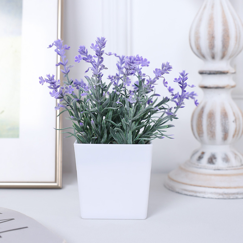Pot de lavande de Simulation,  - Potpourri Dried Flower avis et prix