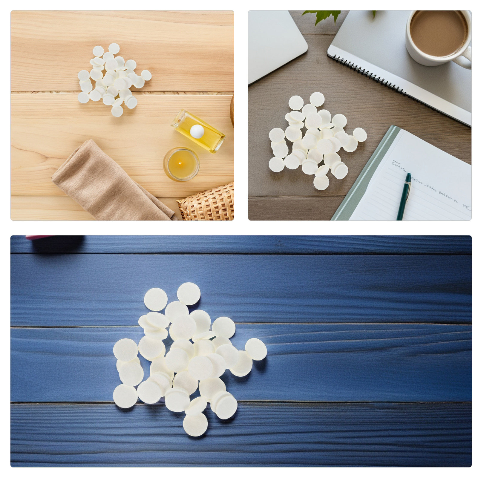 300 pièces de tampons de coton - Diffuser Necklace Locket avis et prix