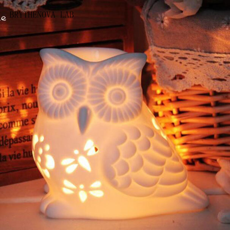 Brûleur d'aromathérapie en por - Home Fragrance Oil Burner avis et prix