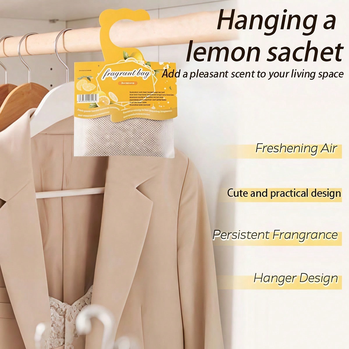 Sachets parfumés au citron à s - Home Fragrance Luxury avis et prix