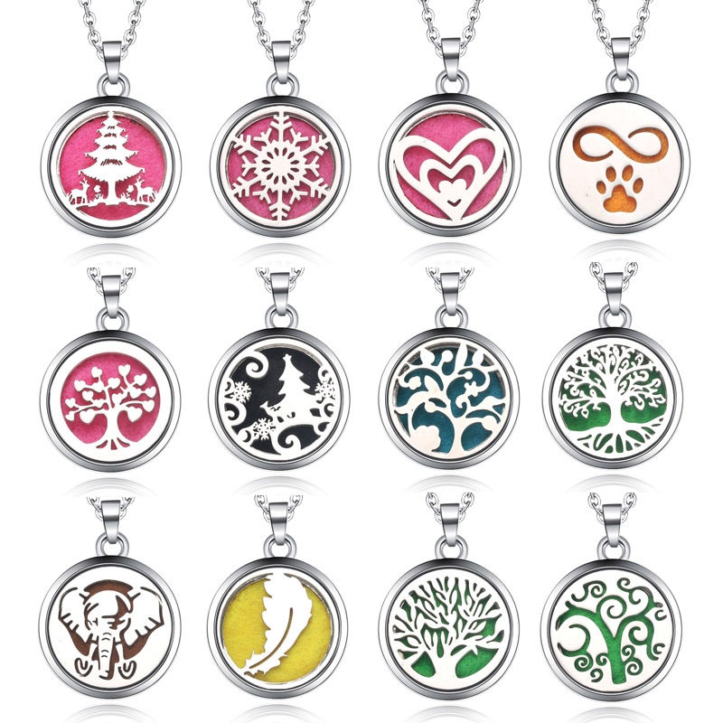 Collier de boîte d'arôme d'arb - Diffuser Necklace Locket avis et prix