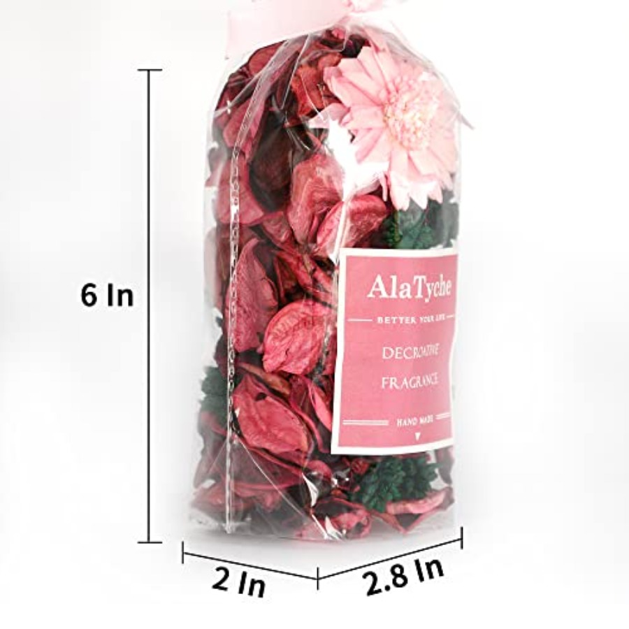 Sachets de pot-pourri rose, re - Potpourri Dried Flower avis et prix
