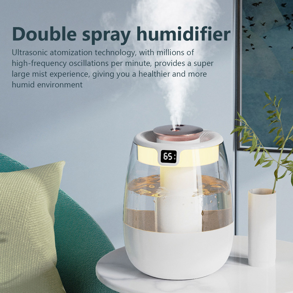 Humidificateur d'air 1,3 l, Do - Home Fragrance Mist avis et prix