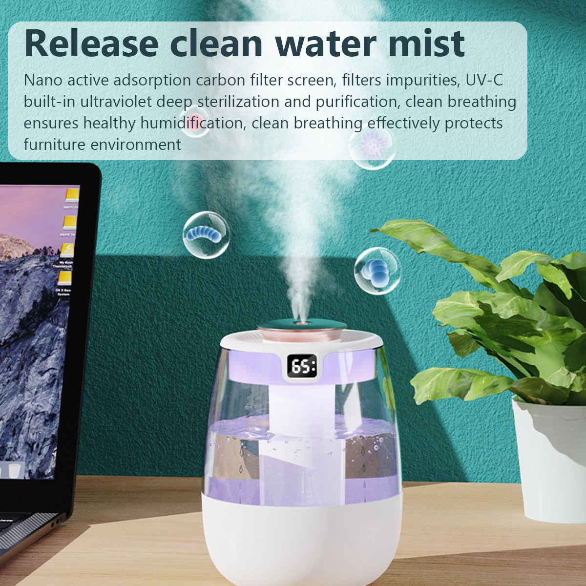Humidificateur d'air 1,3 l, Do - Home Fragrance Mist avis et prix